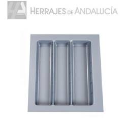 Cubertero gris 450mm modular-Herrajes de Andalucía
