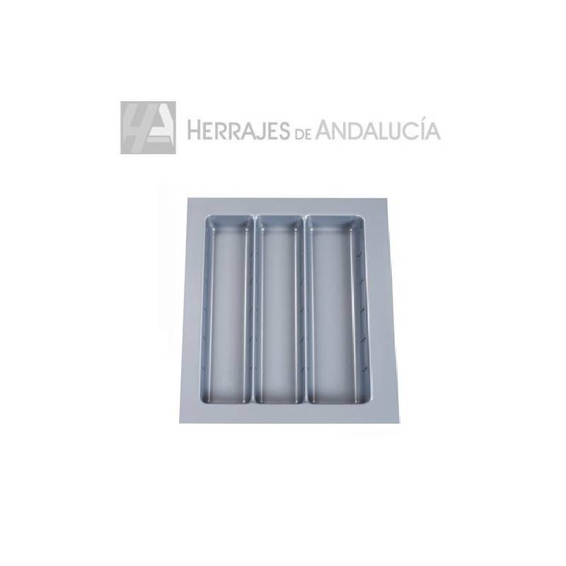 Cubertero gris 450mm modular-Herrajes de Andalucía