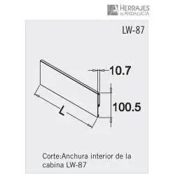 PANEL FRONTAL S-LINE 1100.....