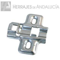 Base para bisagra cazoleta clip cam h0
