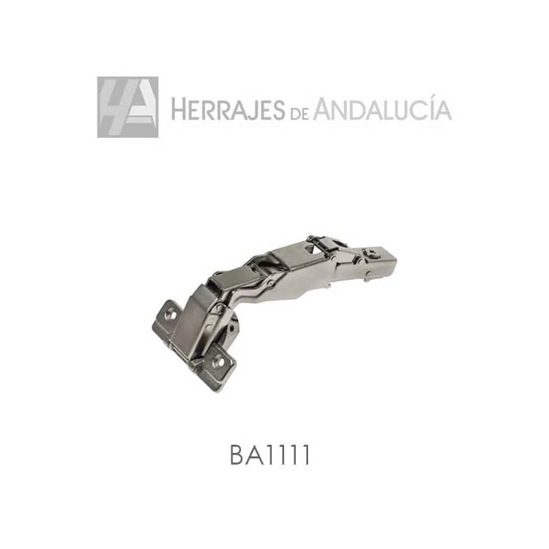 Bisagra cazoleta modelo Clip Cam de 165º recta Inther-Herrajes de Andalucía