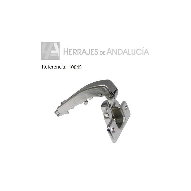 Bisagra Clip Cam 35mm níquel | Herrajes de Andalucía