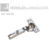 Bisagra Cazoleta Modelo Mini P26 Slide On Recta-Herrajes de Andalucía