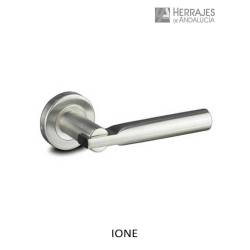 Manivela IONE Inox con Roseta 52 mm | Herrajes de Andalucía