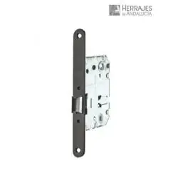 Picaporte unificado distancia entre eje 70mm negro-Herrajes de Andalucía