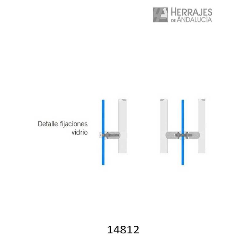 Manillón INTHER AISI 304 450 mm | Herrajes de Andalucía
