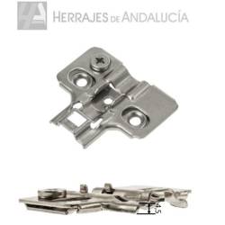 Base para bisagra para tornillos Madera o aglomerado-Herrajes de Andalucía
