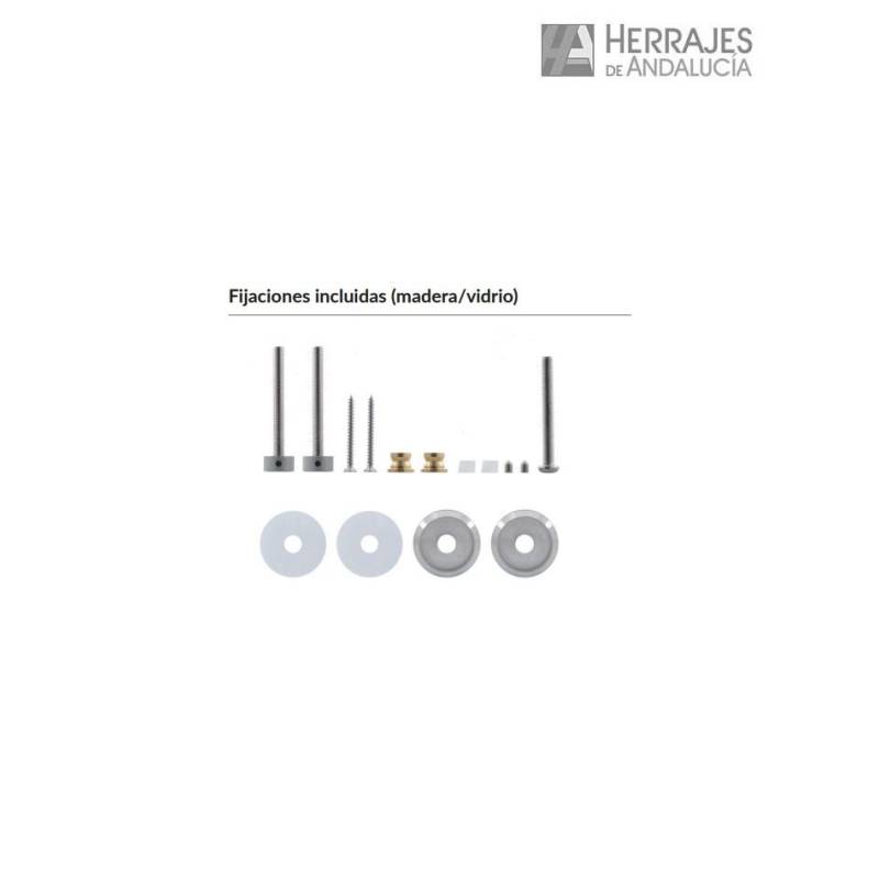 Manillón elegante para puertas de vidrio y madera-Herrajes de Andalucía