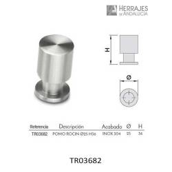 TIRADOR MUEBLE ROCIN..25MM...