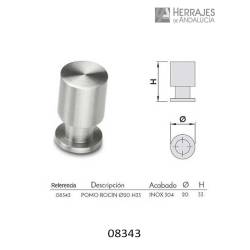 TIRADOR MUEBLE ROCIN..20MM...