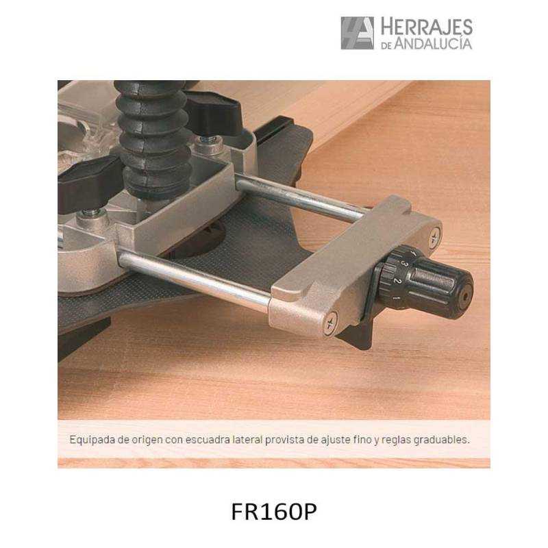 Fresadora Tupí Profesional FR160P 1500W | Herrajes de Andalucía