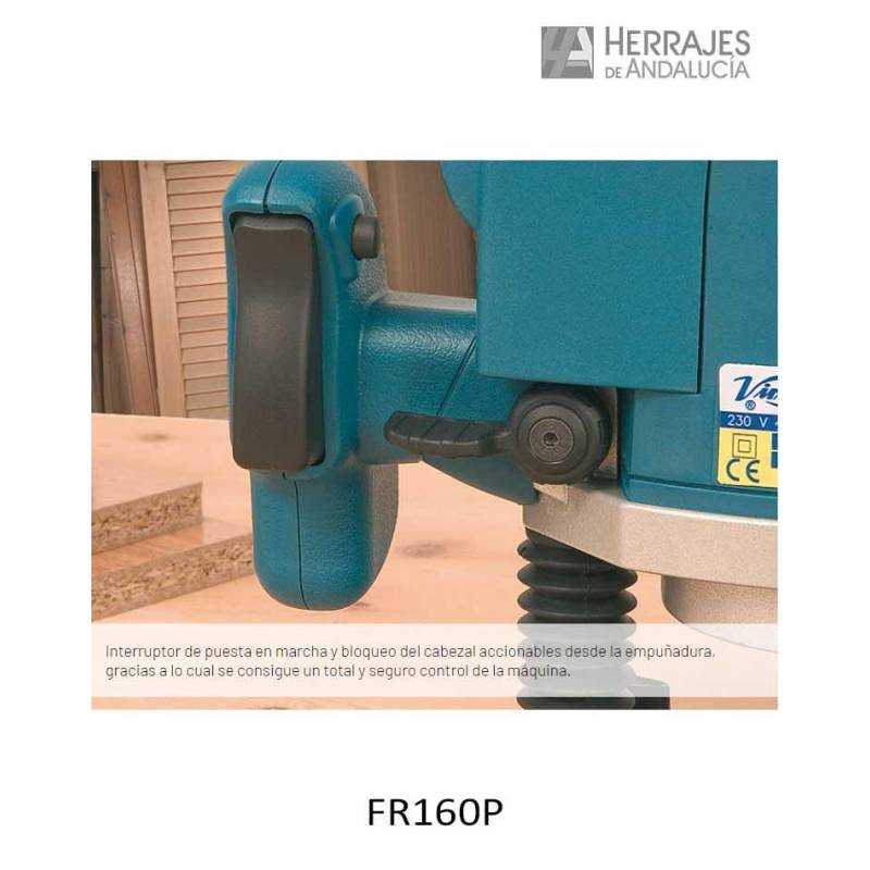 Fresadora Tupí Profesional FR160P 1500W | Herrajes de Andalucía