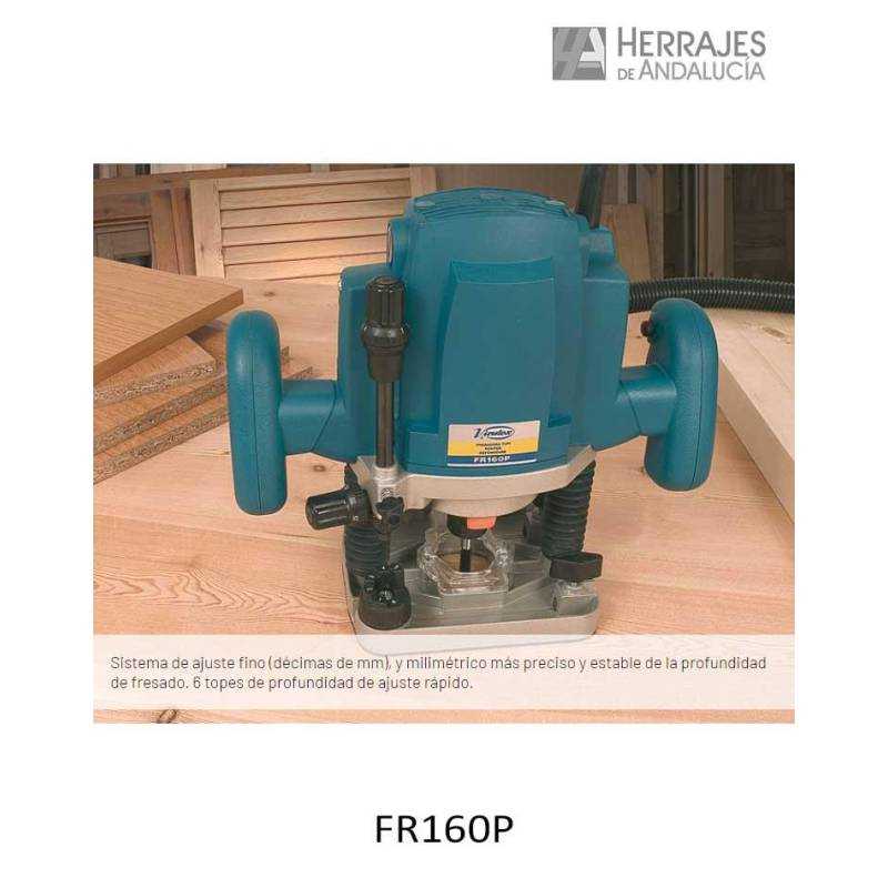 Fresadora Tupí Profesional FR160P 1500W | Herrajes de Andalucía