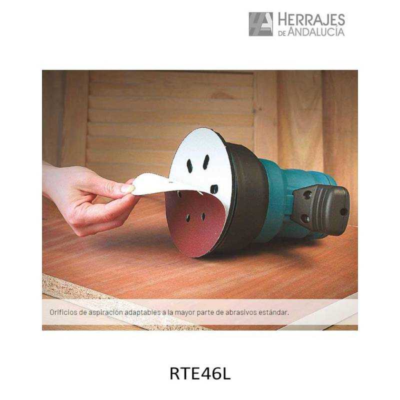 Lijadora rotorbital Virutex RTE46L 350W | Herrajes de Andalucía