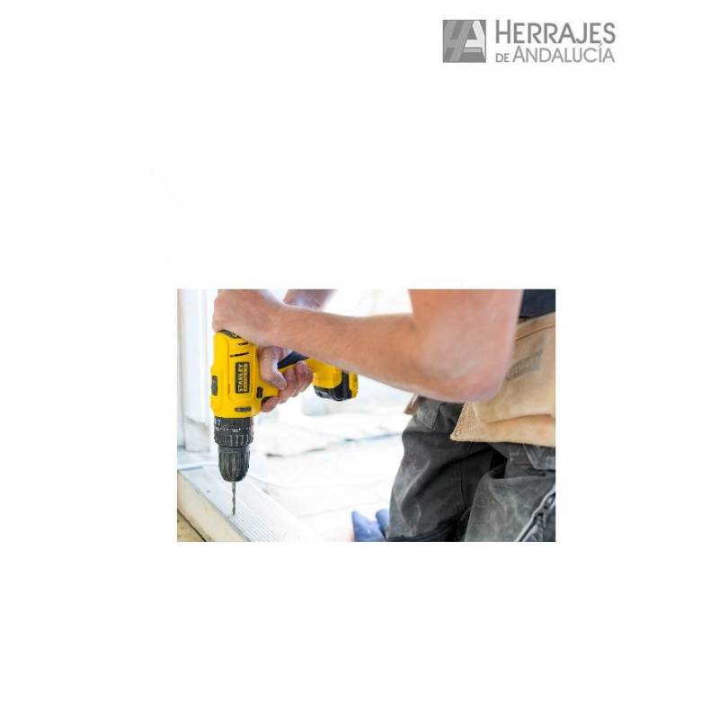 Taladro Stanley FMC011S2-QW 10.8V | Herrajes de Andalucía