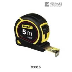 Flexómetro STANLEY Tylon 5 m Bimaterial | Herrajes de Andalucía