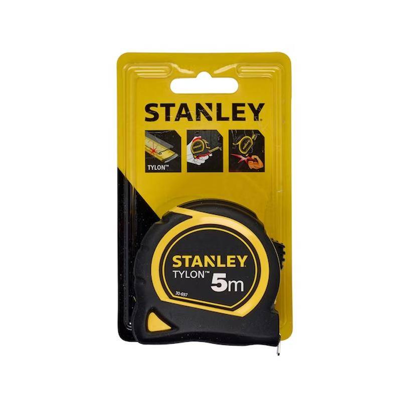 Flexómetro STANLEY Tylon 5 m Bimaterial | Herrajes de Andalucía