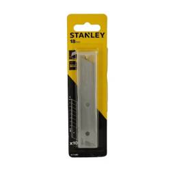 Hojas para cutter 18mm 10 unidades Stanley | Herrajes de Andalucía