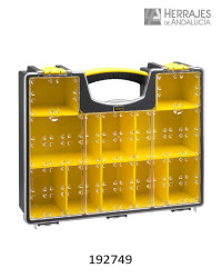 Organizador / maleta  8 compartimentos modelo 42,3cm stanley