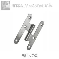 Pernio canto redondo izquierda 9.5mm-Herrajes de Andalucía