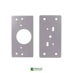 PLACA DE REPARACION MODELO BC02 PARA COLOCACION DE BISAGRAS DE CAZOLETA