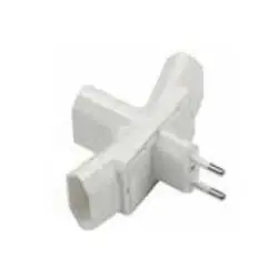 CLAVIJA TRIPLE 10A-250V MARCA YFER