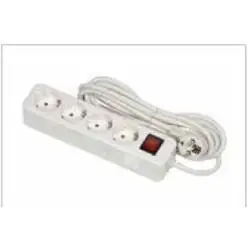 BASE MULTIPLE 4 TT CON INTERRUPTOR 3 M MARCA YFER