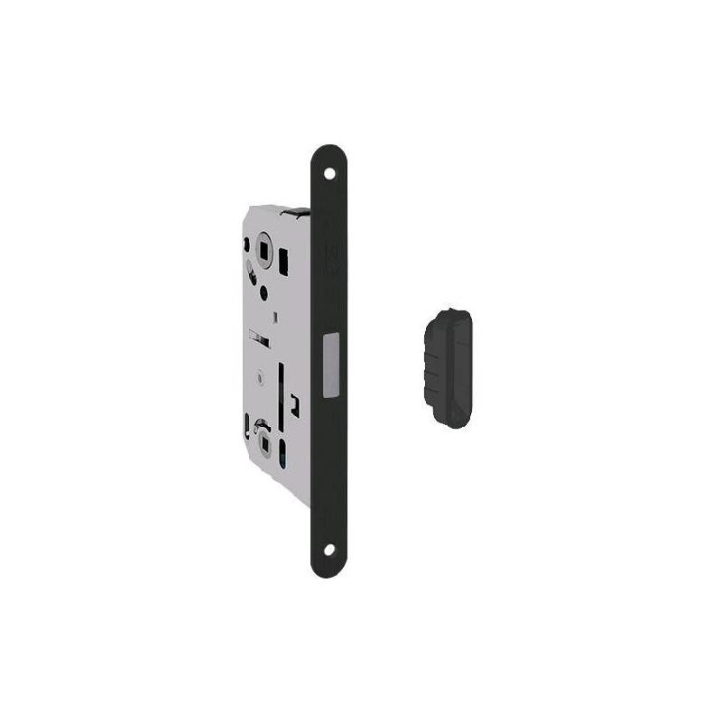 Cerradura magnética B-Forty negra 50mm INTHER | Herrajes de Andalucía