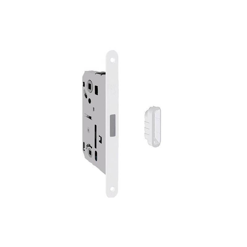 Cerradura magnética B-Forty blanca 50mm INTHER | Herrajes Andalucía