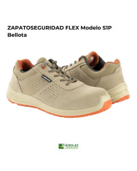Zapato seguridad modelo flex  s1p talla 43 marca bellota