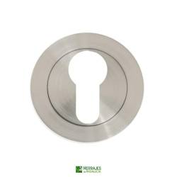 Bocallave redondo Ø50 mm níquel satinado | Herrajes de Andalucía