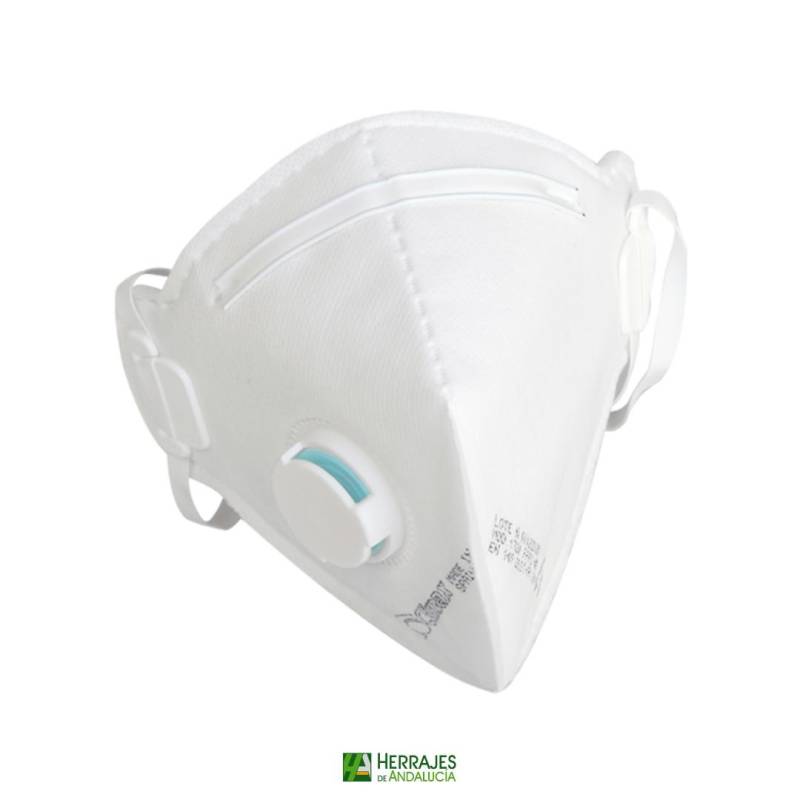 Mascarilla FFP3 1730 con válvula | Herrajes de Andalucía