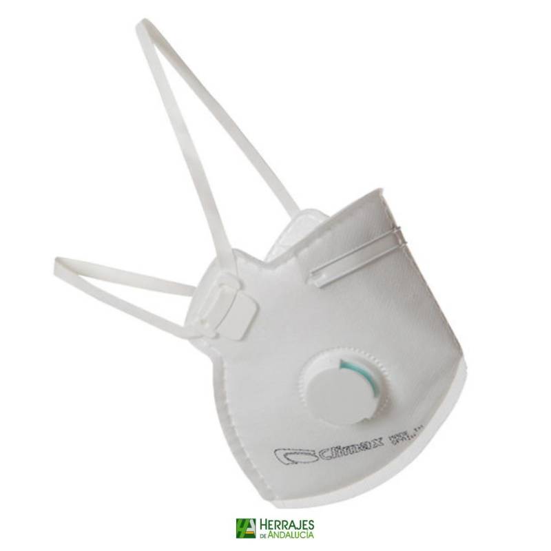 Mascarilla FFP3 1730 con válvula | Herrajes de Andalucía