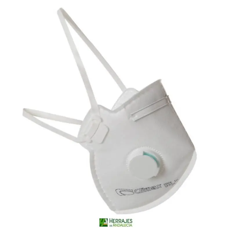 Mascarilla FFP3 1730 con válvula | Herrajes de Andalucía