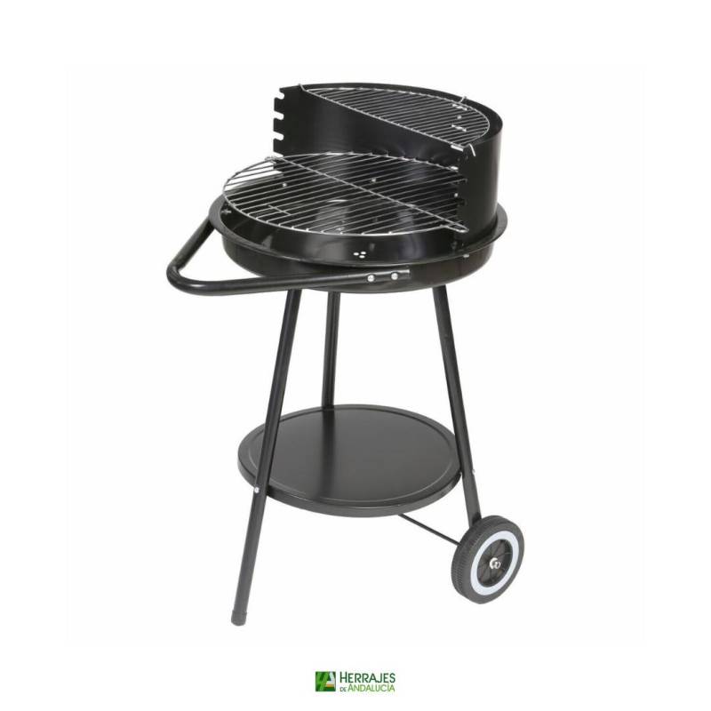 Barbacoa clásica redonda con ruedas – Herrajes de Andalucía