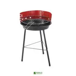 BARBACOA MODELO POPULAR MODELO NEGRO/ROJO