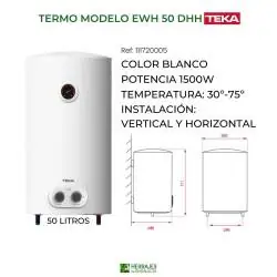 TERMO TEKA ELÉCTRICO...