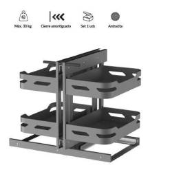 Magic Corner Milán 800mm 30Kg | Herrajes de Andalucía