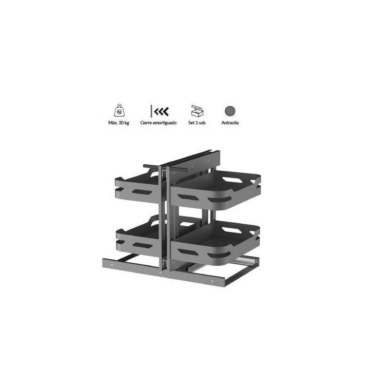 Estructura armario 800mm-Herrajes de Andalucía