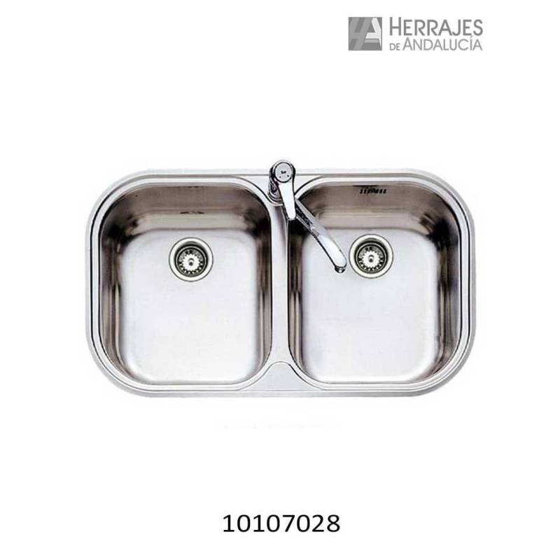 Fregadero Stylo 2 Cubetas Inox - Herrajes de Andalucía
