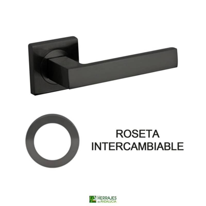 Juego manivela intercambiable Modelo Cúbica-Herrajes de Andalucía