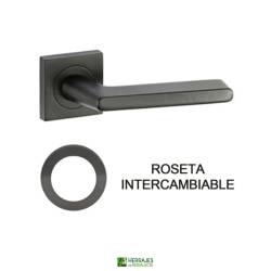 Manivela con roseta Modelo Minta-Herrajes de Andalucía