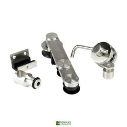 Set corredera modelo WPF-K20 para cabinas discapacitados-Herrajes de Andalucía