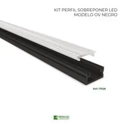 KIT PERFIL LED SOBREPONER...