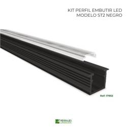 KIT PERFIL LED EMBUTIR...