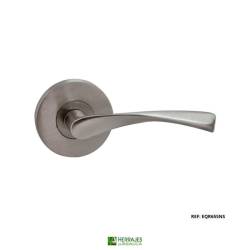Manivela puerta níquel satinado 65mm | Herrajes Andalucía