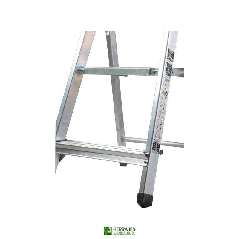 Escalera profesional doble 11 peldaños-Herrajes de Andalucía
