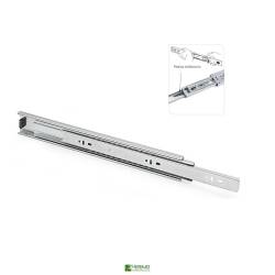 Guías cajón bolas extracción total 700 mm 45 kg | Herrajes de Andalucía