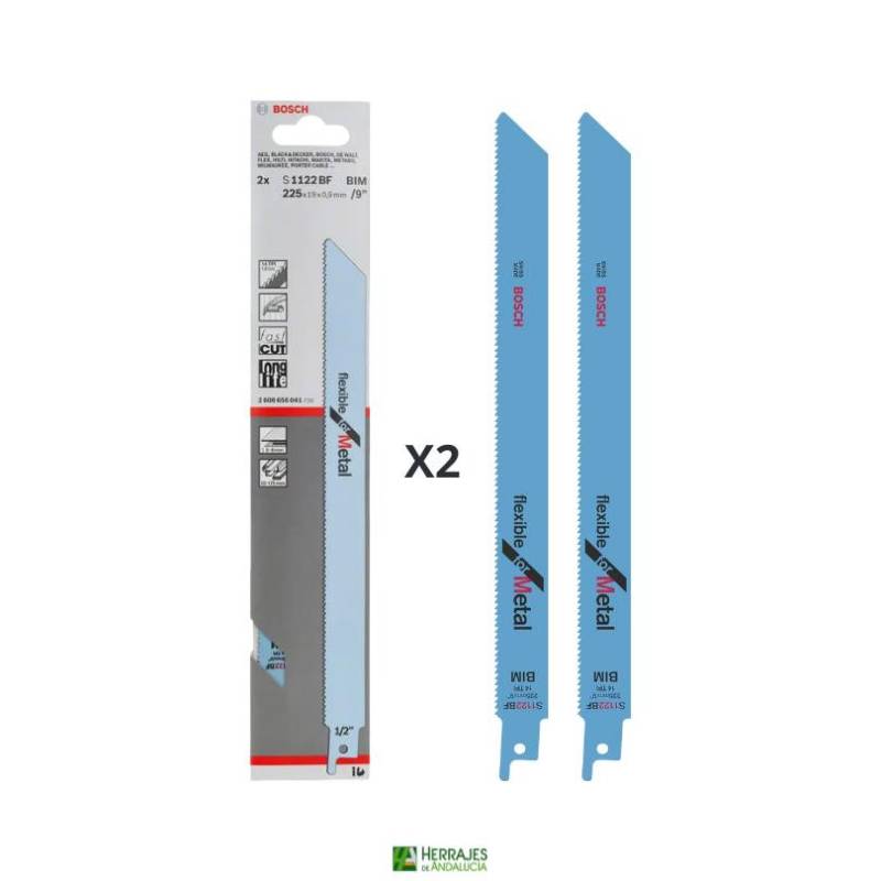 Sierra de corte flexible para metal marca Bosch-Herrajes de Andalucía