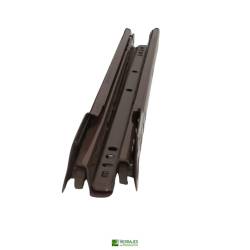 Juego de guías para cajón en acabado marrón de 500mm-Herrajes de Andalucia